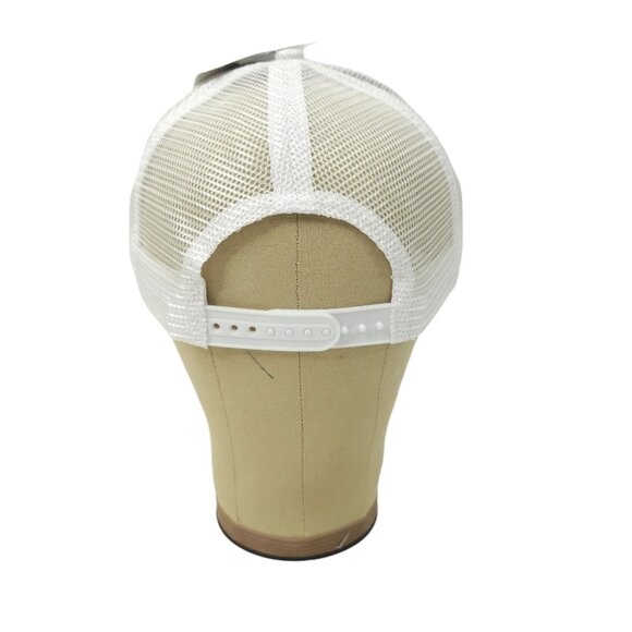 Del Monte Quality Mesh Snapback Cap Embroidered Logo Patch Trucker Baseball Hat - Picture 4 of 13